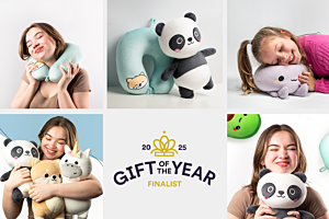Cuscino da Viaggio e Peluche 2-in-1 Swapseazzz: Finalista ai Gift of the Year 2025 Awards