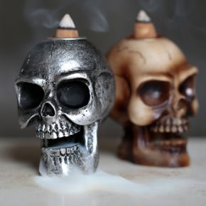 Dragon's Skull - Brucia Incenso per Coni ad Effetto Cascata 17cm