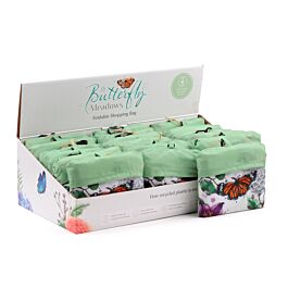 Borsa Pieghevole - Farfalle - Butterfly Meadows