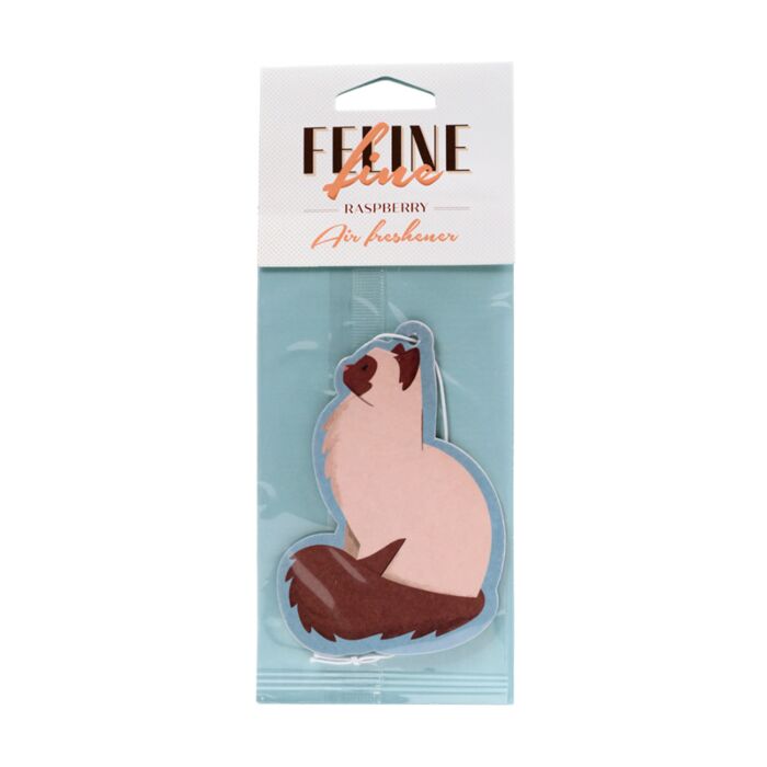 Profumatore per Auto - Gatti - Feline Fine - Lampone