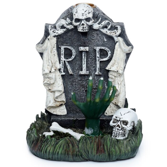 Brucia Incenso a Cascata - Tomba RIP Mano Zombie