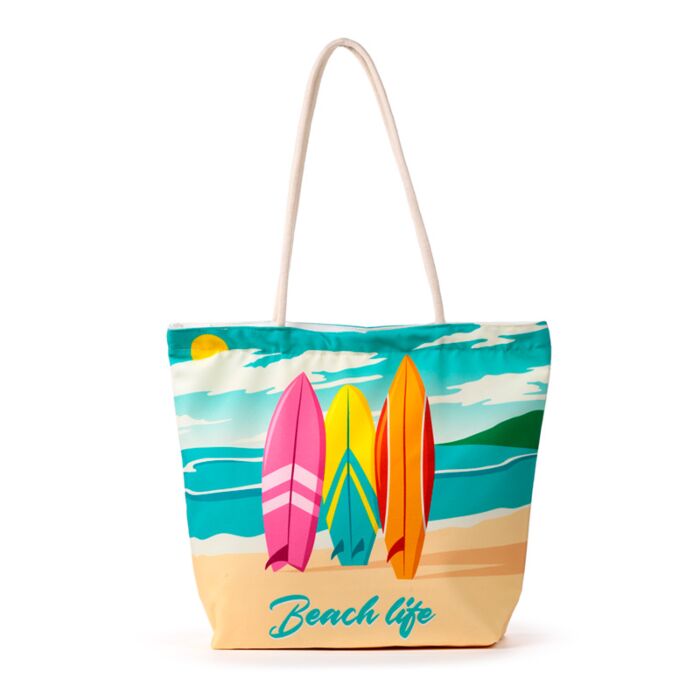 Borsa Mare in Tela - Tavole da Surf - Beach Life