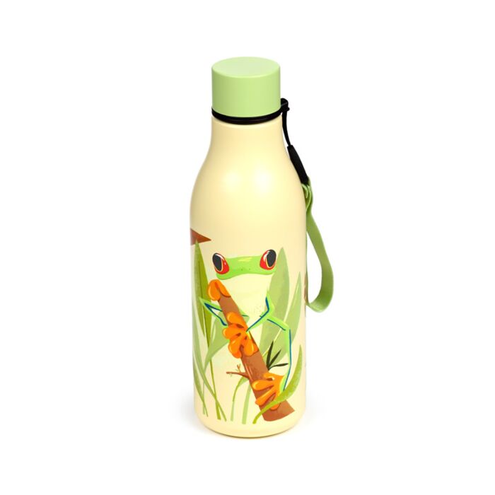 Bottiglia Termica in Acciaio 500ml - Rane Tropicali