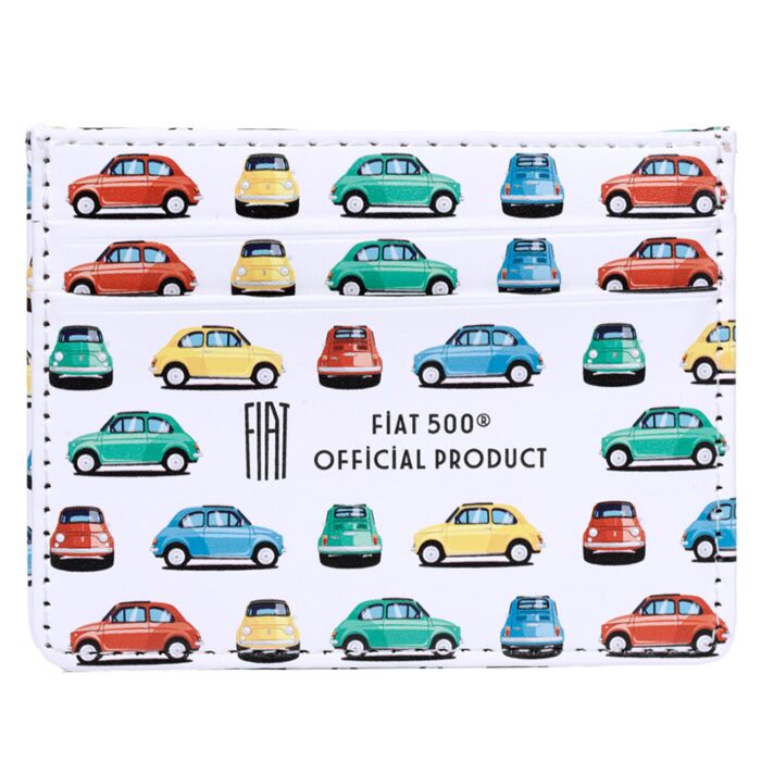 Porta Carte di Credito con Protezione RFID - Fiat 500 Retro