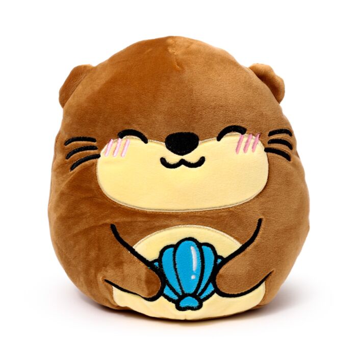 Cuscino di Peluche - Henry la Lontra - Animali Dolci - Squidglys