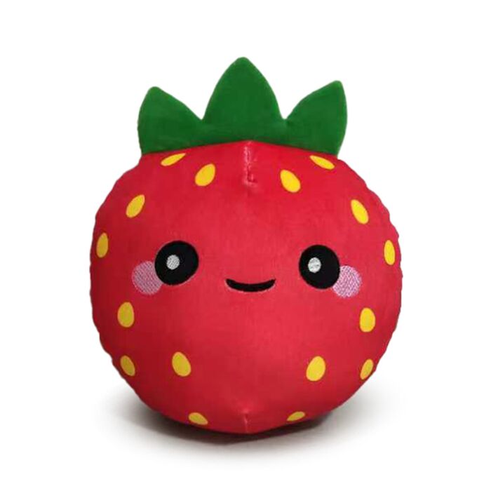 Cuscino di Peluche - Elidi, la Fragola - Foodiemals - Squidglys