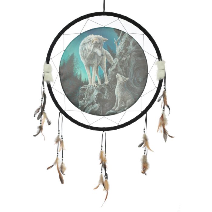 Acchiappasogni - Guidance Wolf - Lupo - Lisa Parker - 60cm