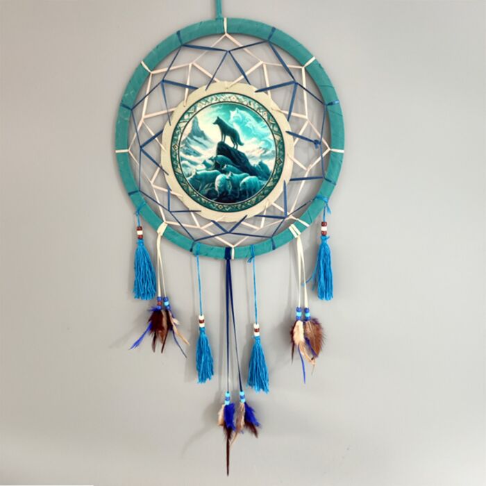 Acchiappasogni - Lupo - Spirit of the Wolf Pack - 33cm
