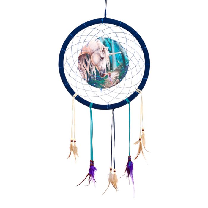 Acchiappasogni - Unicorno e Fata - Fairy Whispers Unicorn Lisa Parker - 33cm