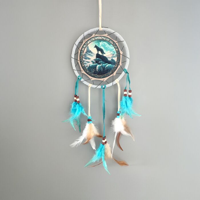 Acchiappasogni - Lupo - Spirit of the Wolf Pack - 16cm