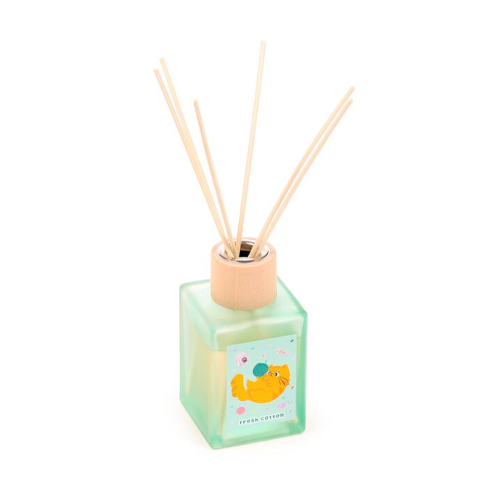 Diffusore a Bastoncini 100ml - Cotone - Gatti Beans & Co