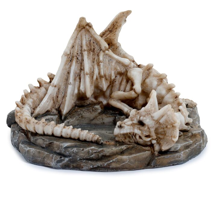 Portacandela Tea Light - Drago d'Ossa Dormiente - Ombre Oscure