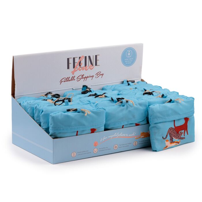 Borsa Pieghevole - Gatti - Feline Fine