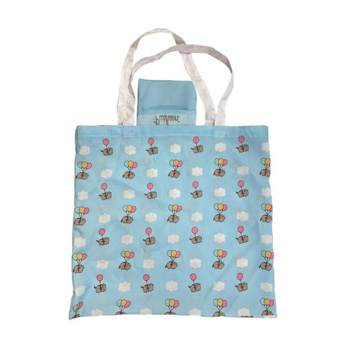 Borsa Pieghevole in RPET - Pusheen il Gatto - Palloncini