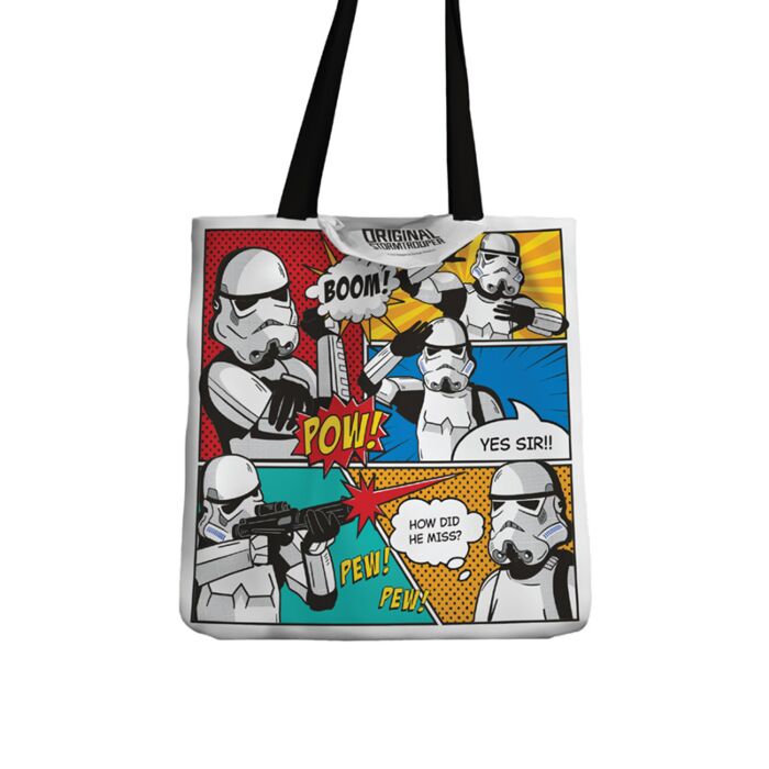 Borsa Pieghevole in RPET - L'Originale Stormtrooper - Comic