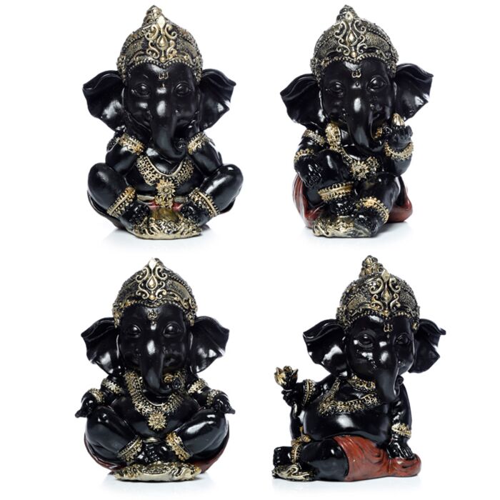 Ganesh - Oro e Nero