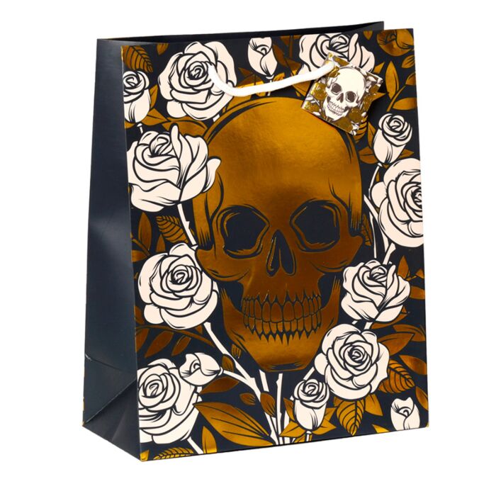 Busta regalo - Teschi con Rose - L