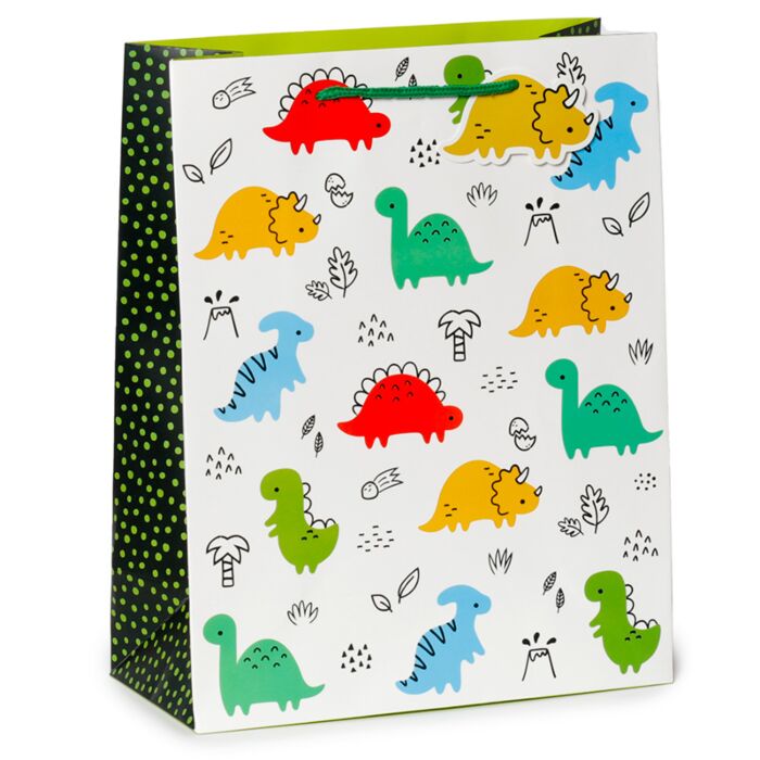 Busta Regalo - Dinosauro - Dinosauria Jr - L