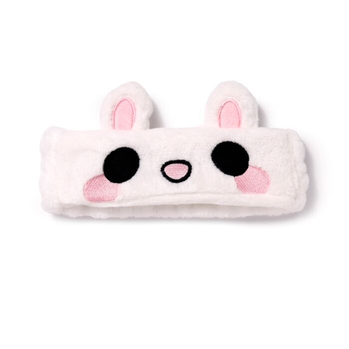 Fascia per Capelli in Peluche - Frances, il Coniglio - Animali Dolci