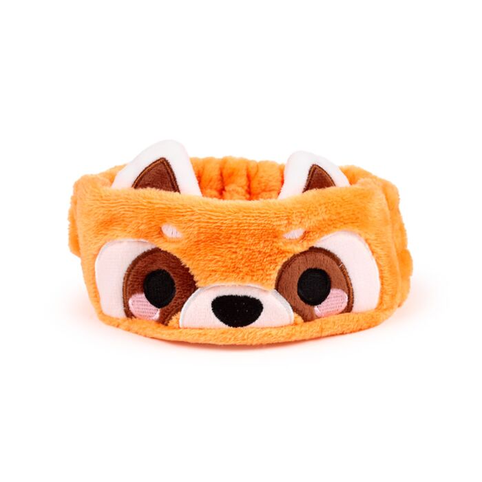 Fascia per Capelli in Peluche - Ru il Panda Rosso - Animali Dolci