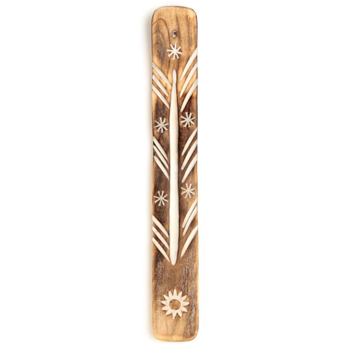 Brucia Incenso in Legno Mango - Sole