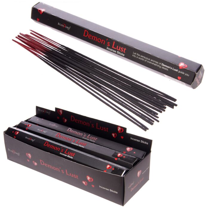 37130 Bastoncini d'Incenso Stamford Black - Sete di Potere