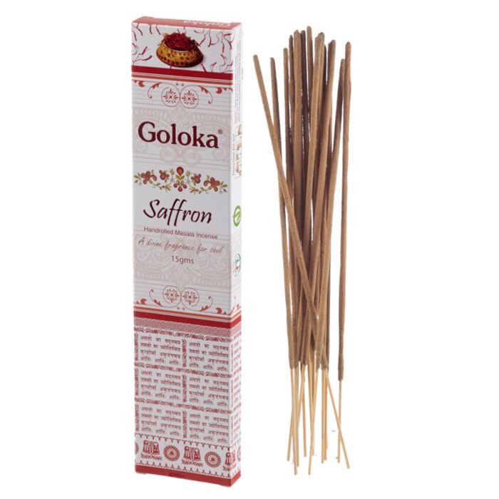 Bastoncini d'Incenso Goloka Premium - Zafferano