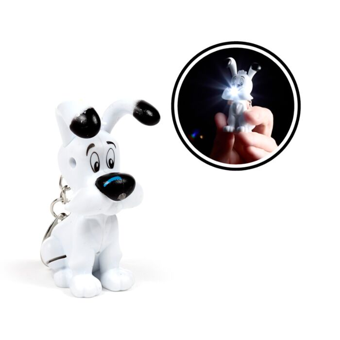 Portachiavi con LED e Suono - Idefix - Asterix e Obelix