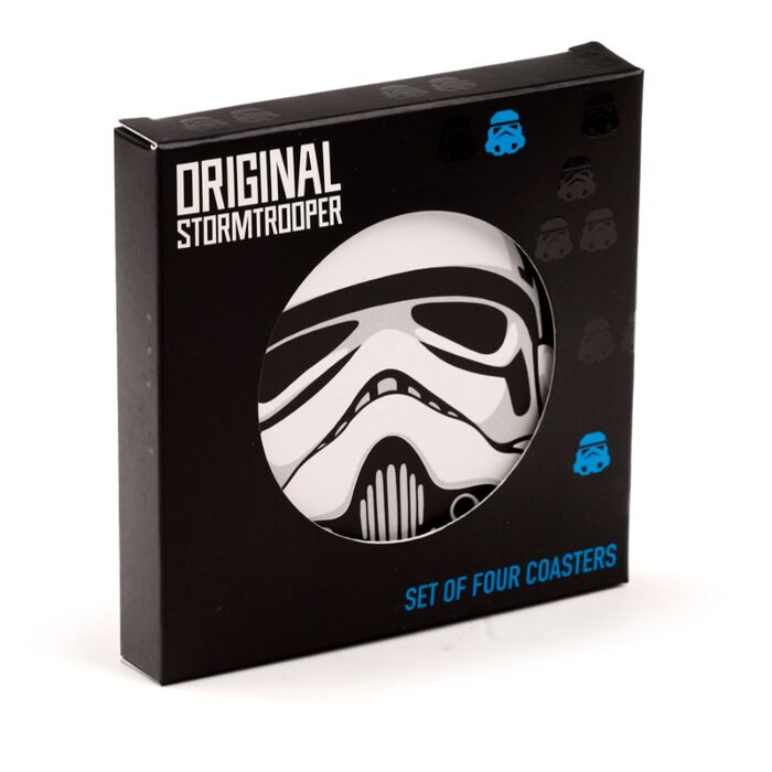 Set di 4 Sottobicchieri in Sughero - L'Originale Stormtrooper