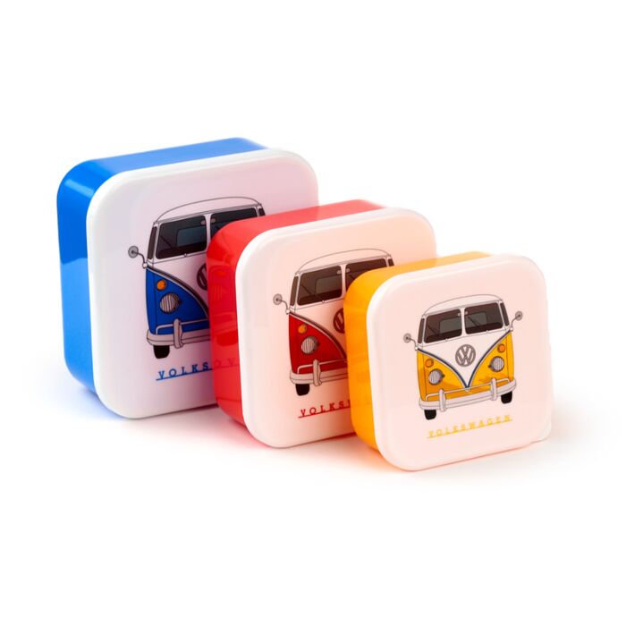 Set di 3 Contenitori per Alimenti M/L/XL - Volkswagen T1