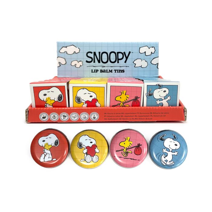 Burrocacao in Vasetto - Snoopy & Woodstock - Peanuts