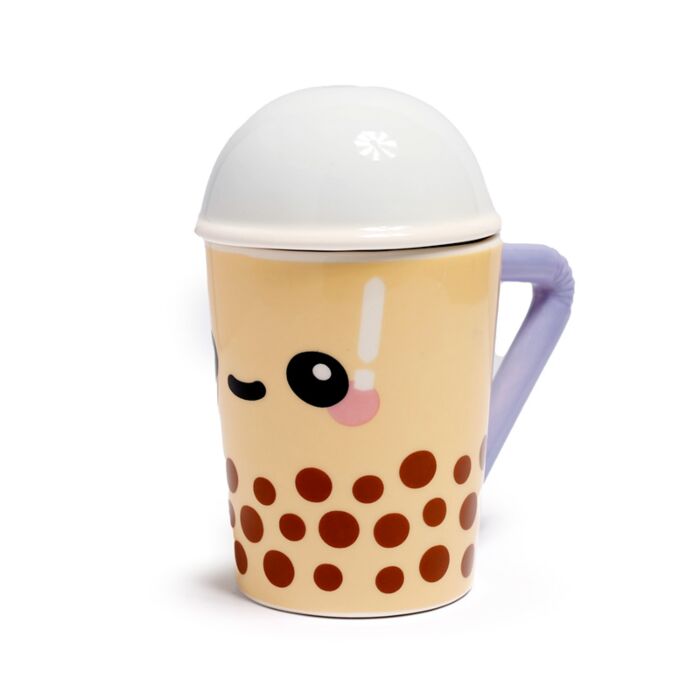 Tazza in Ceramica a Forma di Boba, il Bubble Tea - Foodiemals