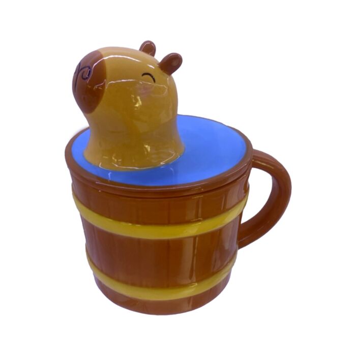 Tazza in Ceramica a Forma di Capibara