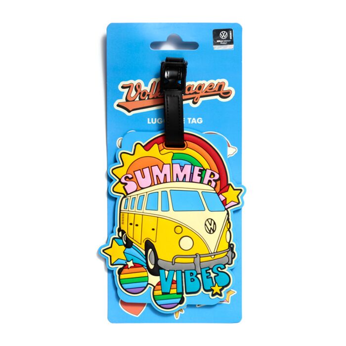 Etichetta per Bagagli in PVC - Volkswagen T1 - Summer Vibes