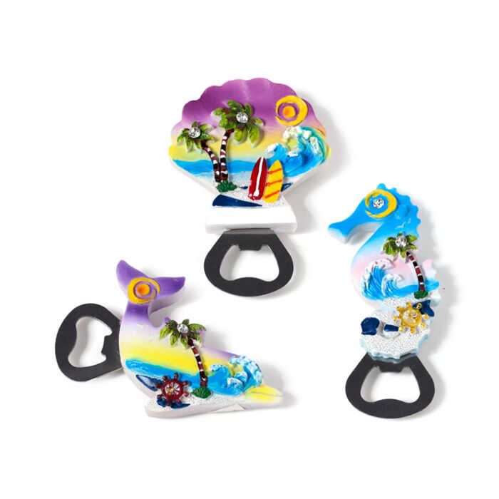 Magnete Apribottiglie - Lungomare - Vita Marina