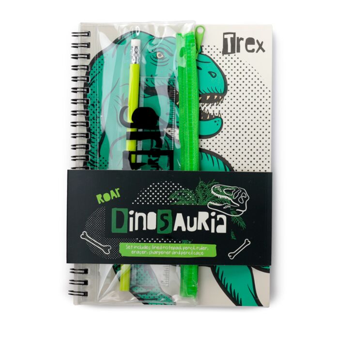 Set per la Scuola (6 pezzi) - Dinosauri - Dinosauria