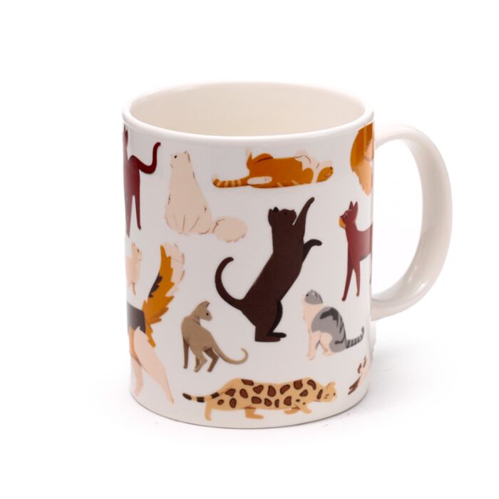 Tazza in Porcellana - Gatti - Feline Fine
