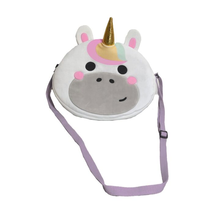 Borsa a Tracolla in Peluche - Astra, l'Unicorno - Animali Dolci