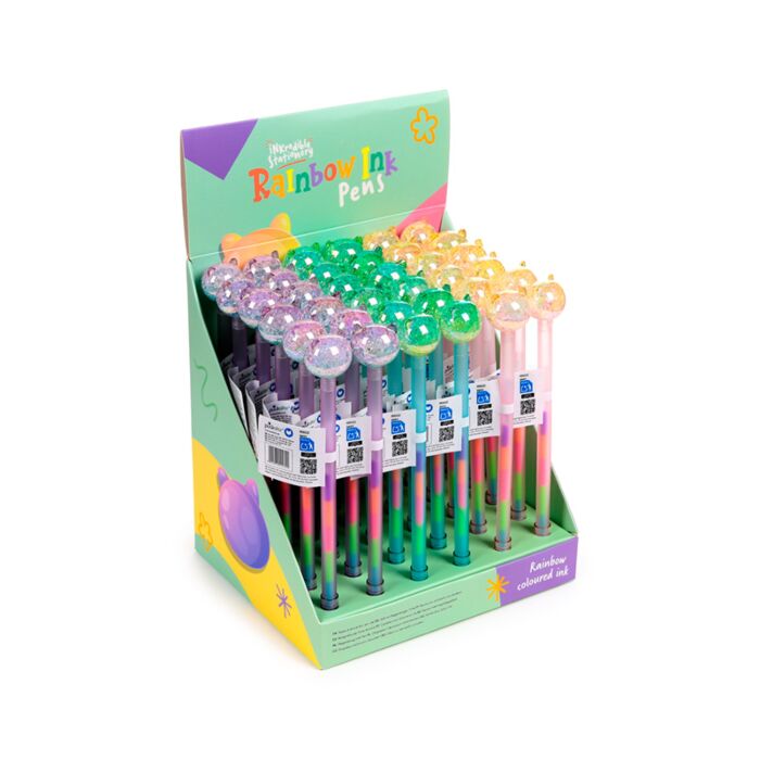 Penna con Inchiostro Arcobaleno - Gatto