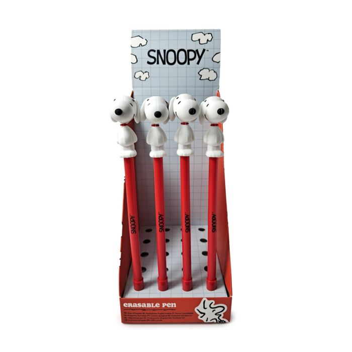 Penna Cancellabile Inkredible con Copripenna - Snoopy - Peanuts