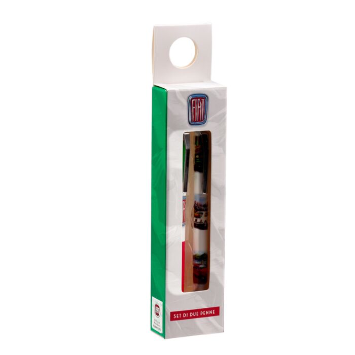 Set di 2 Penne a Sfera - Fiat 500