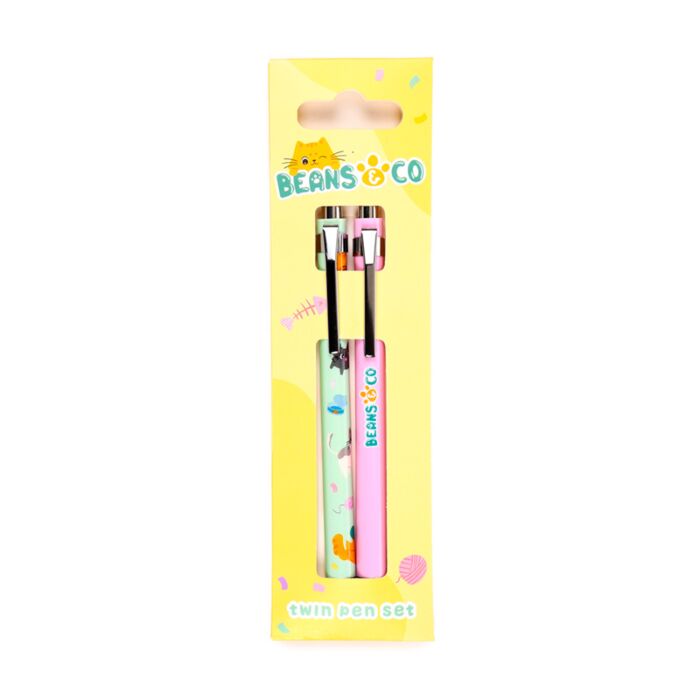 Set di 2 Penne a Sfera - Gatti Beans & Co