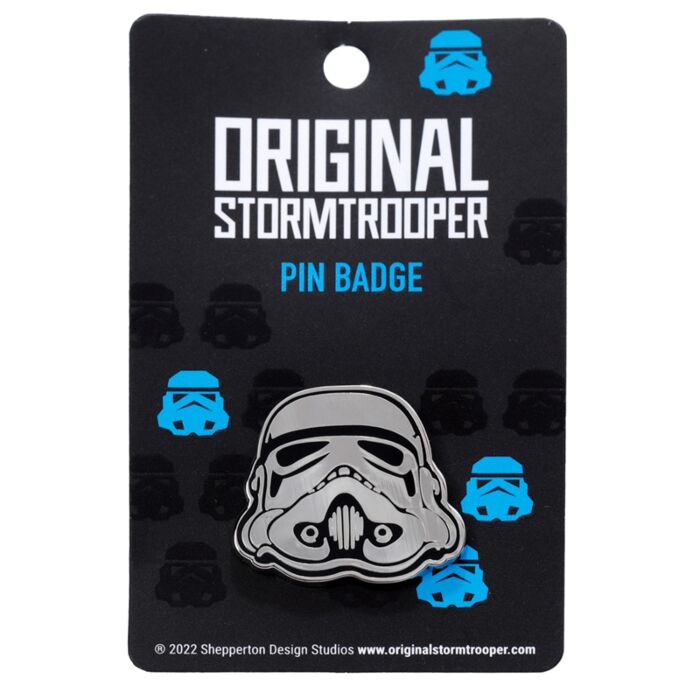 Spilla in Metallo Collezionabile - L'Originale Stormtrooper - Elmo