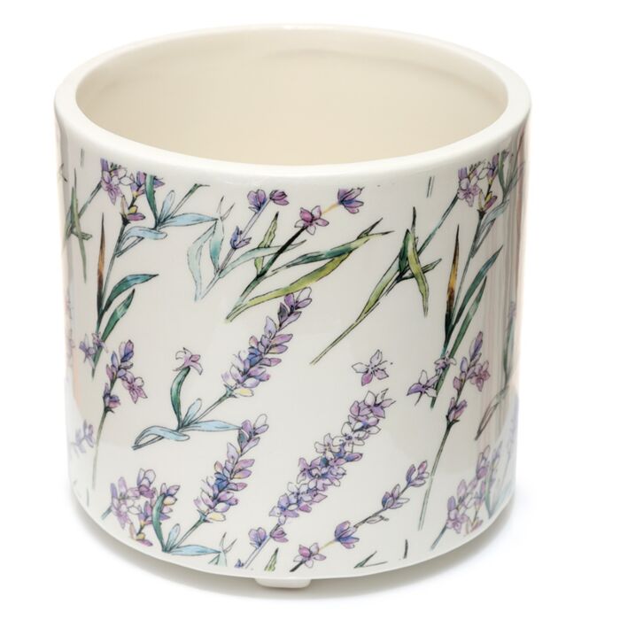 Vaso da Interno in Ceramica - Lavanda - Grande