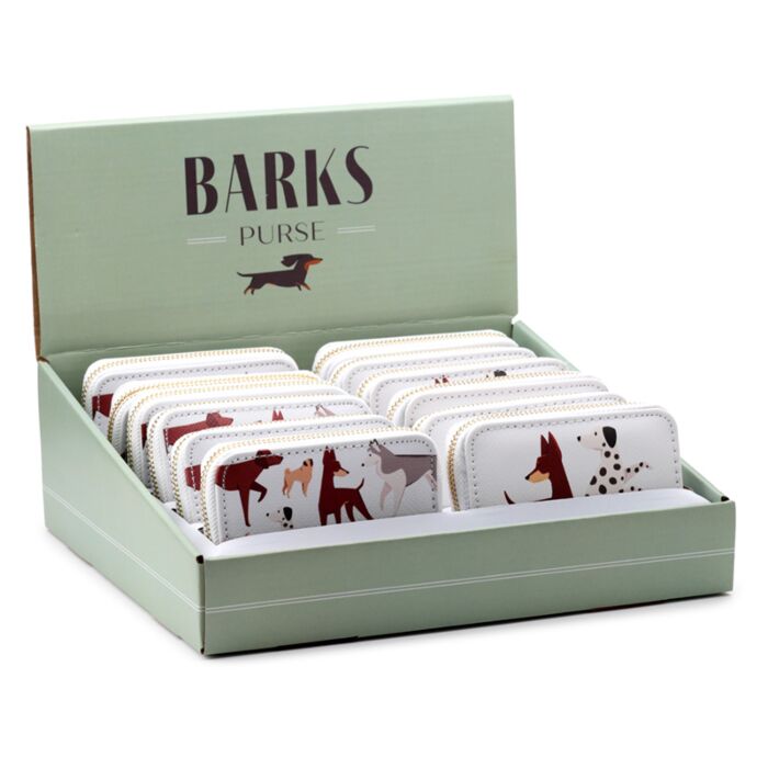 Portafoglio Piccolo con Zip - Cani - Barks