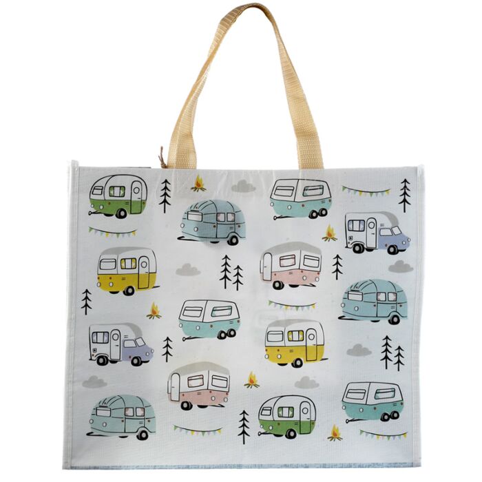 Borsa Shopper in RPET - Campeggio