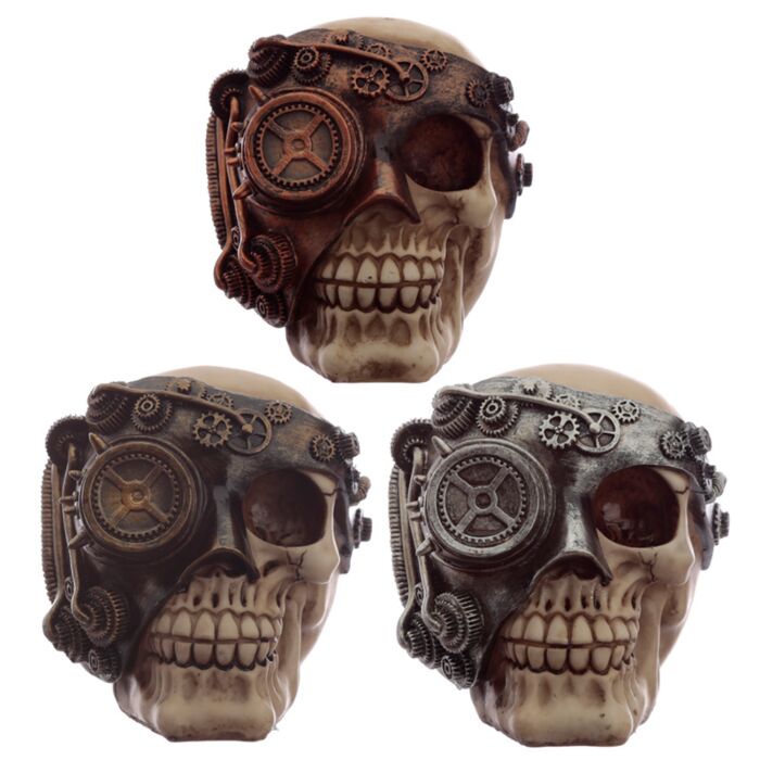Teschio Decorativo Steampunk