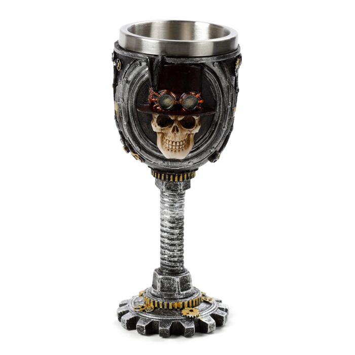 Calice Decorativo - Teschio Steampunk