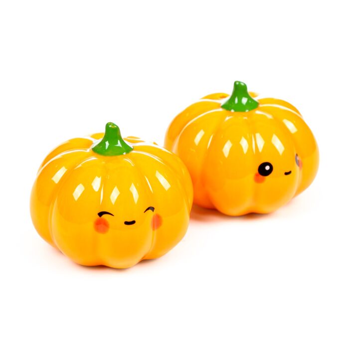 Set Sale e Pepe in Ceramica - Zucca - Foodiemals