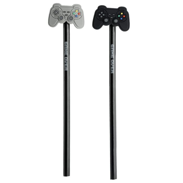 Matita con Coprimatita in PVC - Game Over
